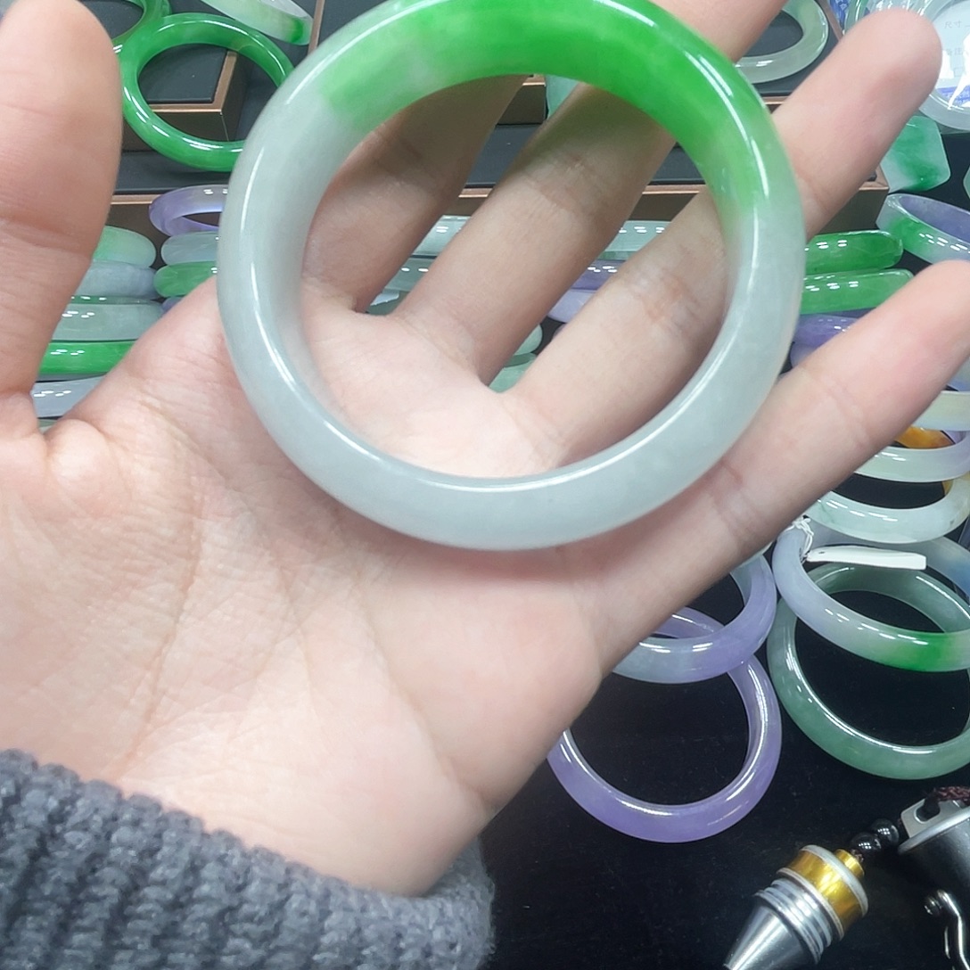 珐琅非金属一物一拍手镯