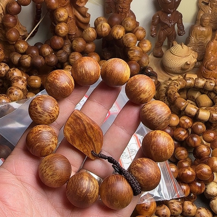 柏木（崖柏）手串/手链太行黑金爆满陈化蚂蚁腿2.0