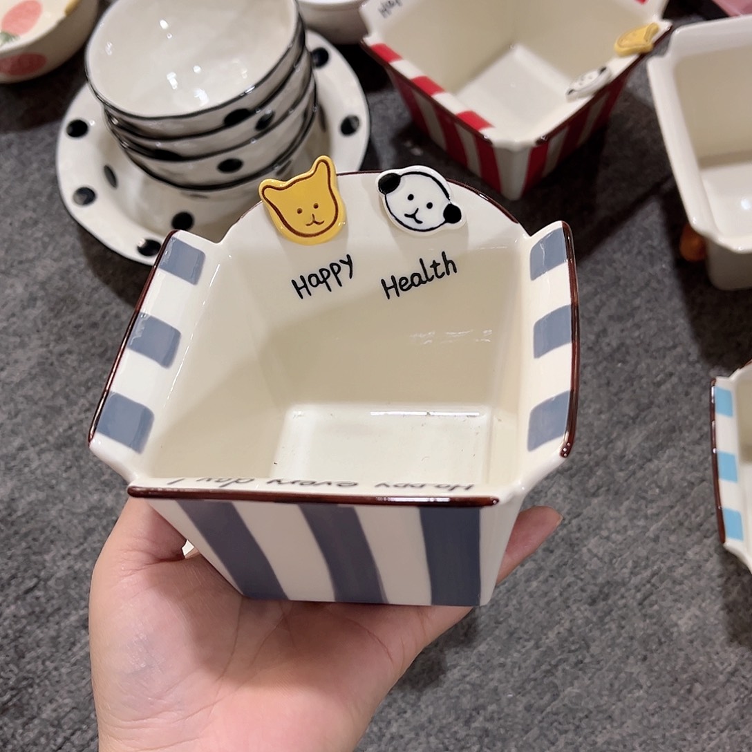 薯条桶小号陶瓷餐具系列