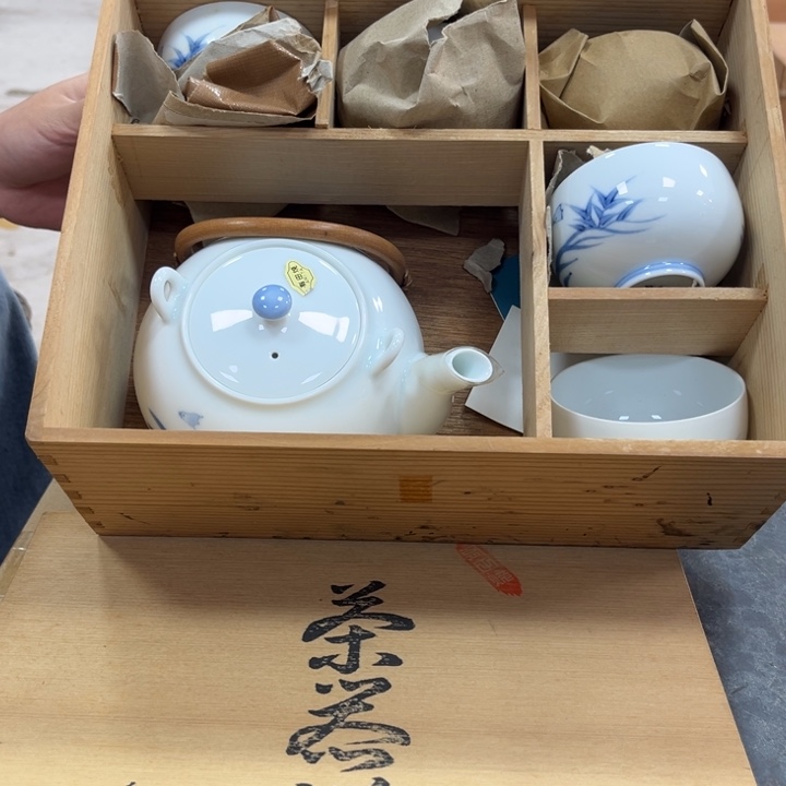 瓷片瓷工艺品摆件