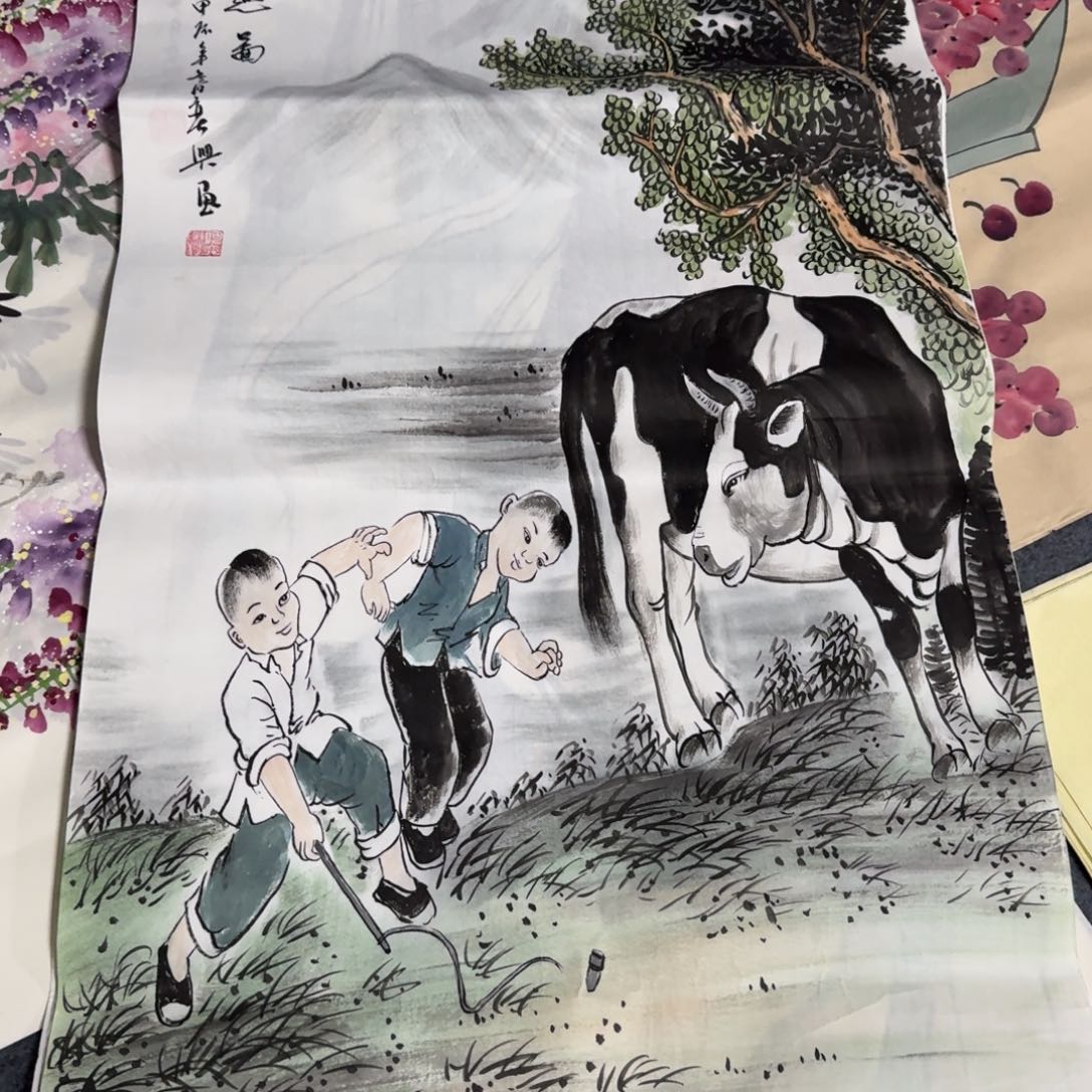 国画晓彤美术馆直播间