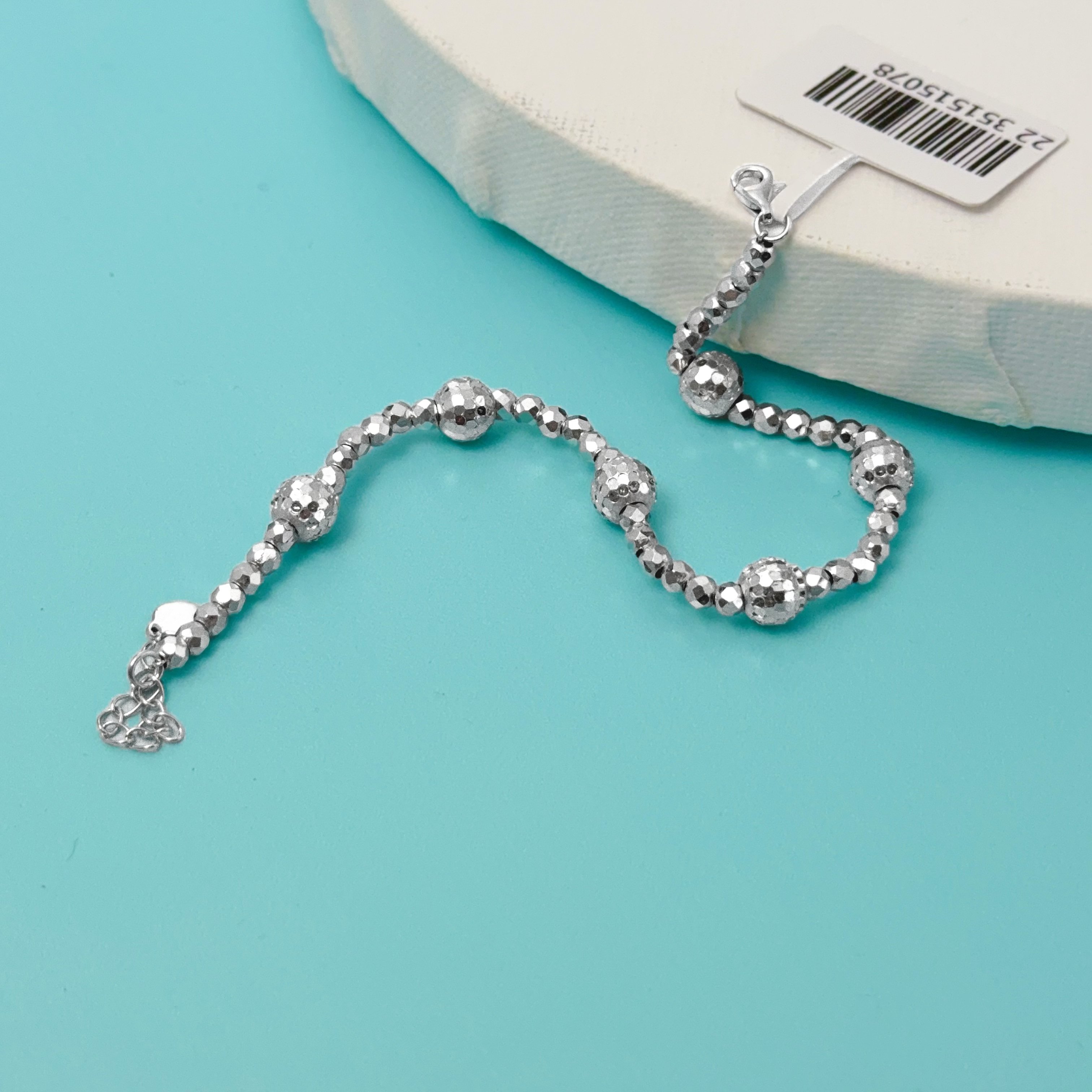 {PT950}铂金手链 蹦迪龙鳞球手链（多样性发其一）SL1004