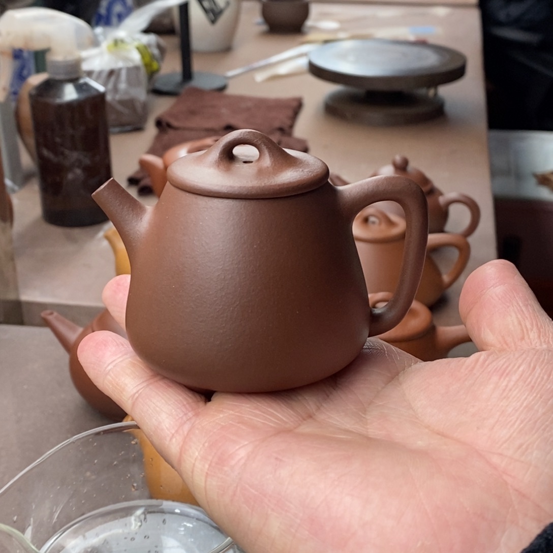 紫砂茶壶紫砂壶石瓢微瑕