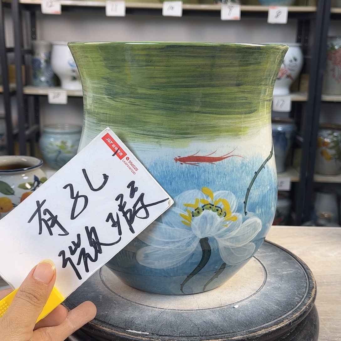 罐1xc景德镇陶瓷花盆