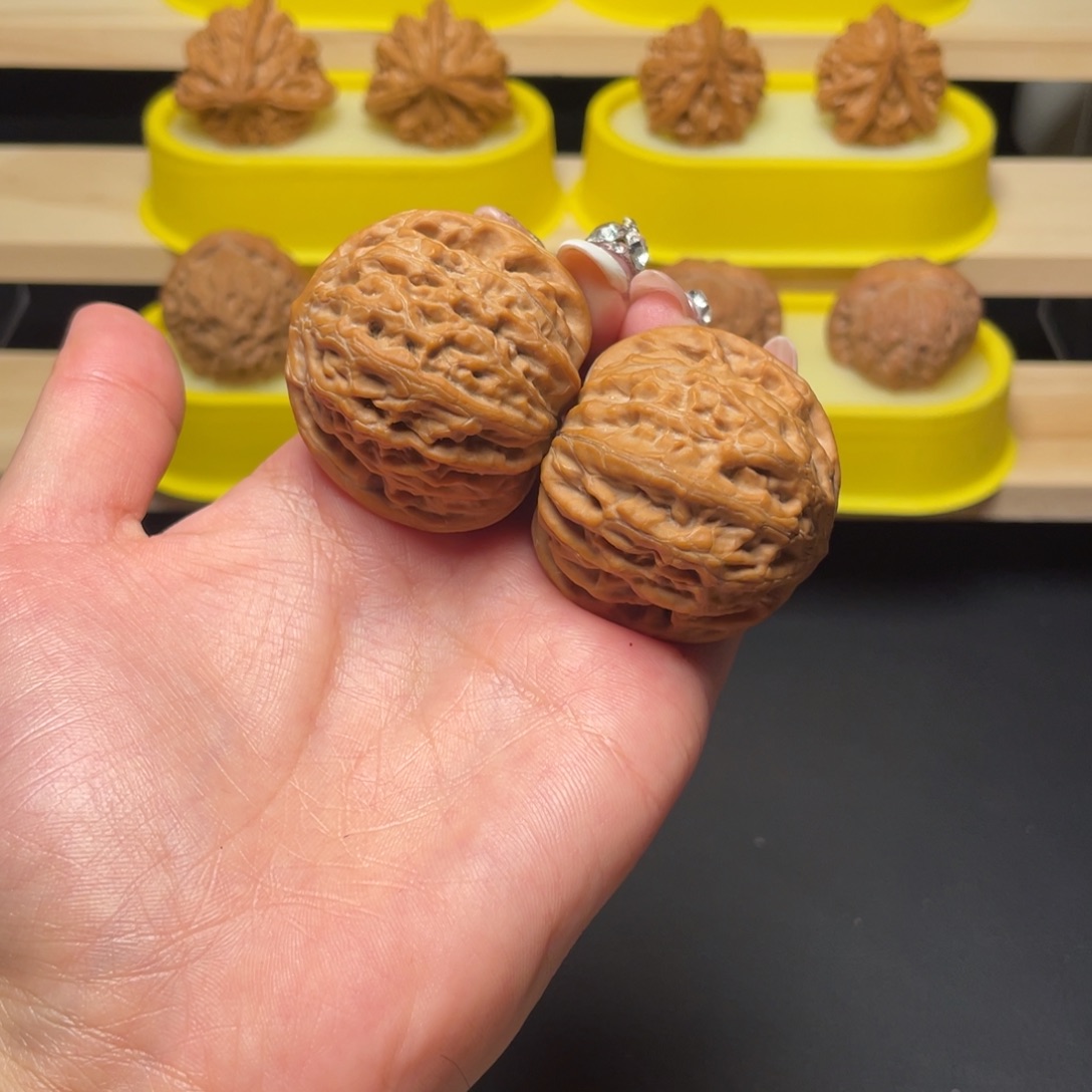 文玩核桃把件铁锤40微修