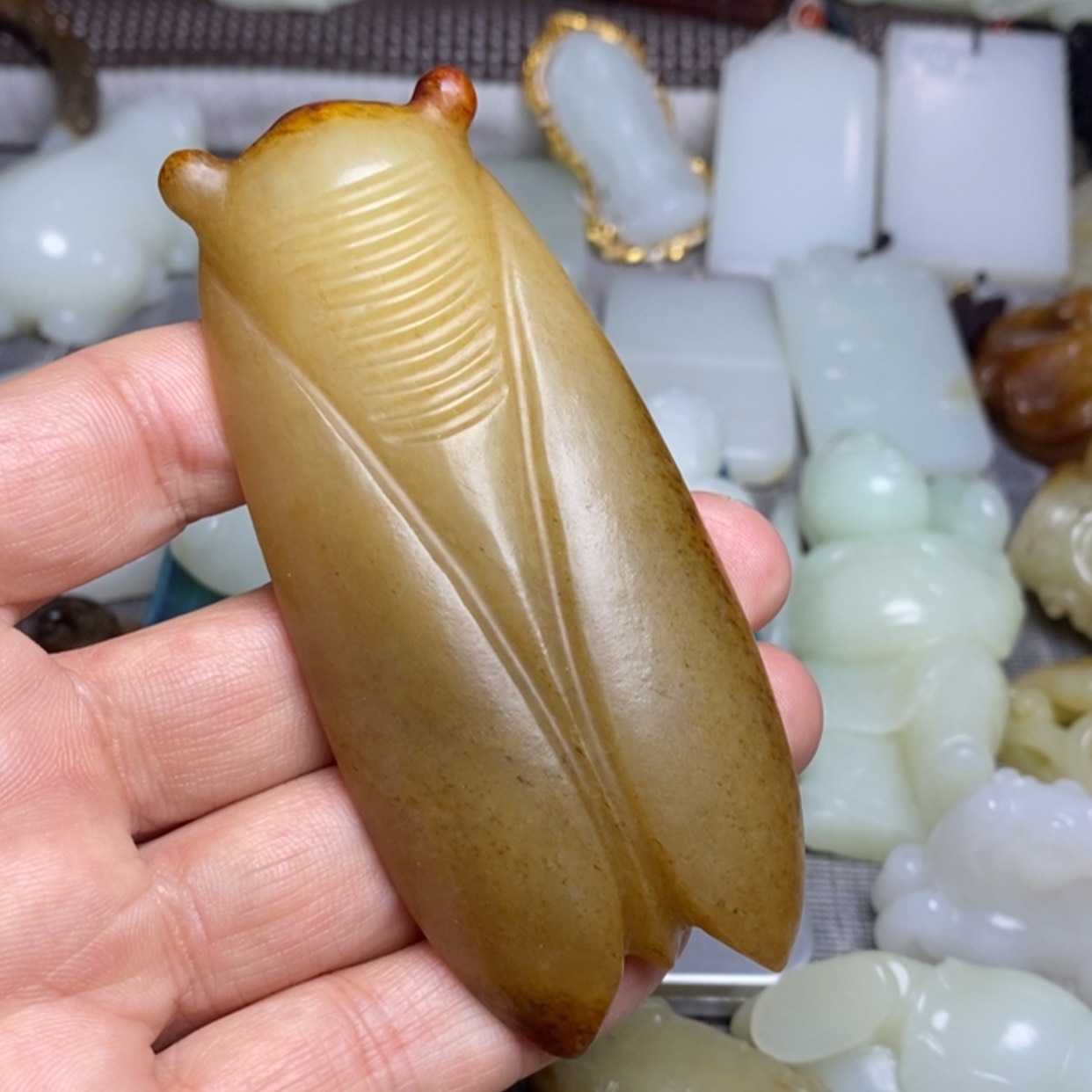 【闪购商品】和田玉（糖玉）颈饰未镶嵌