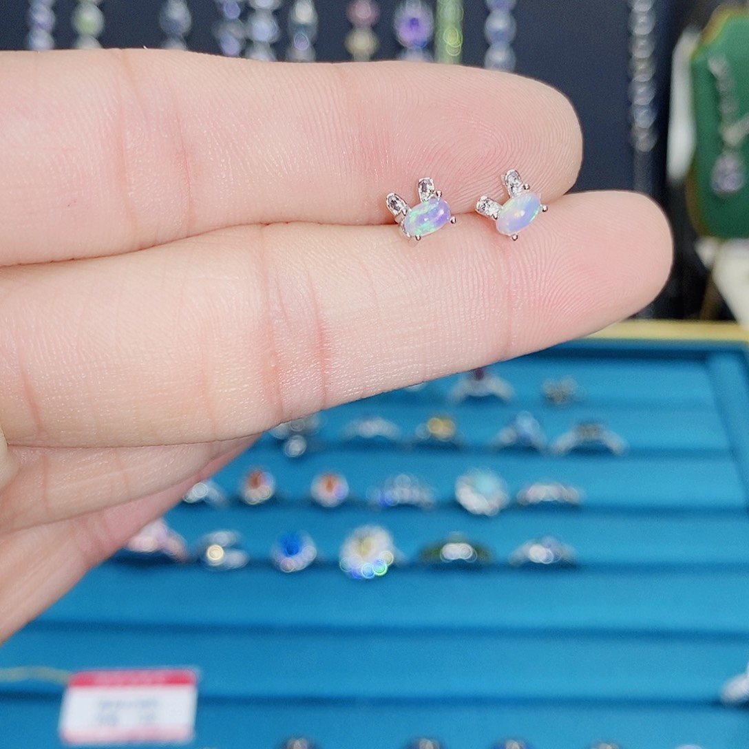 紫晶珠宝半成品银S925镶嵌