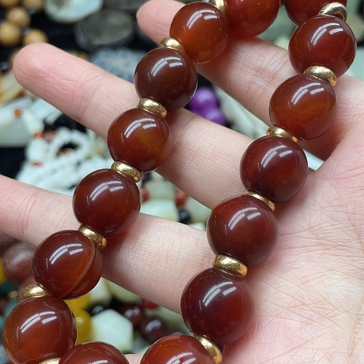 玛瑙/玉髓未镶嵌颈饰