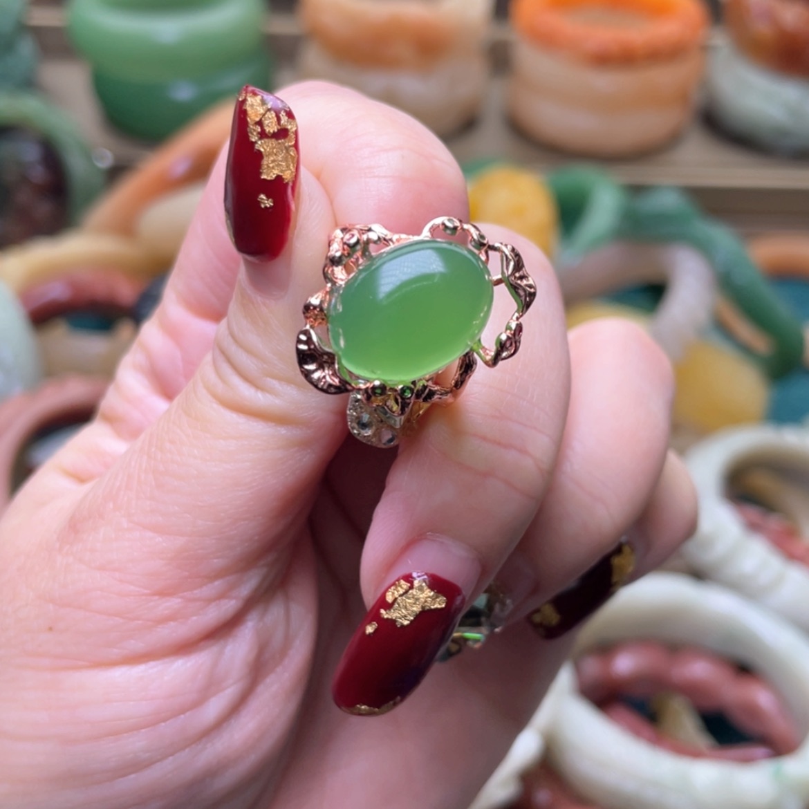 【闪购商品】石英质玉手镯未镶嵌