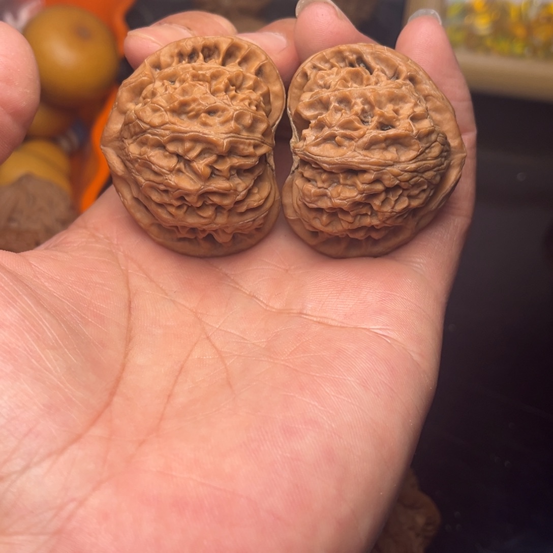 文玩核桃把件44山地灯