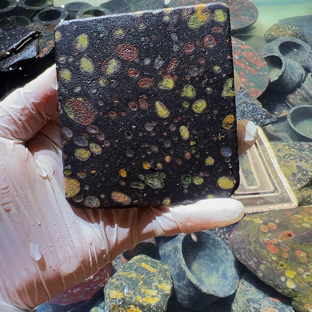 梅花玉鱼缸石茶周边不退不换