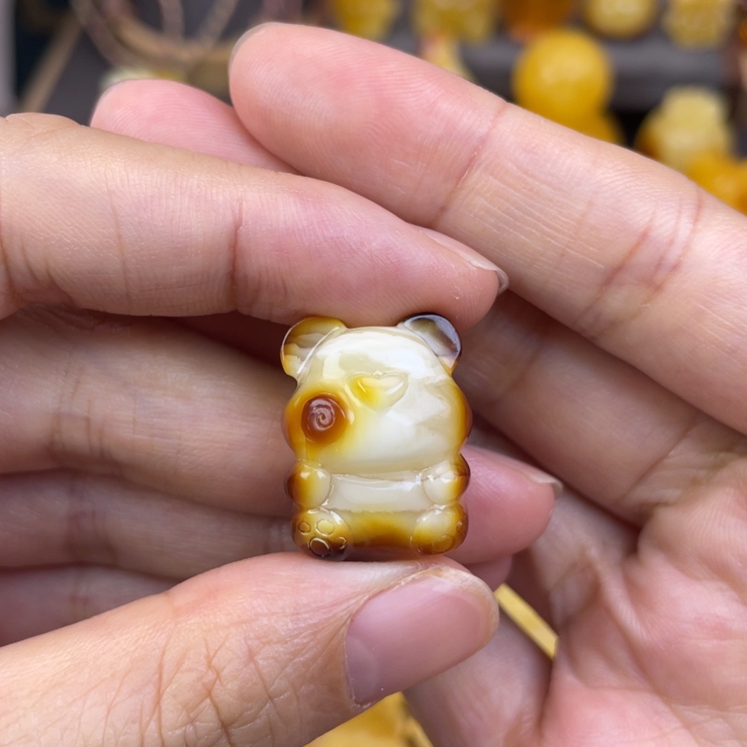 未镶嵌琥珀裸石蜜蜡