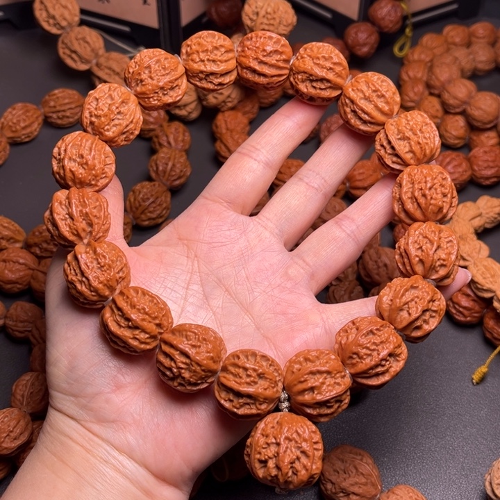 一***1手串文玩核桃西瓜纹龙脊