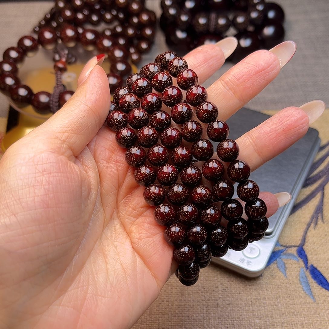 檀香紫檀（小叶紫檀）0.8 108满天星