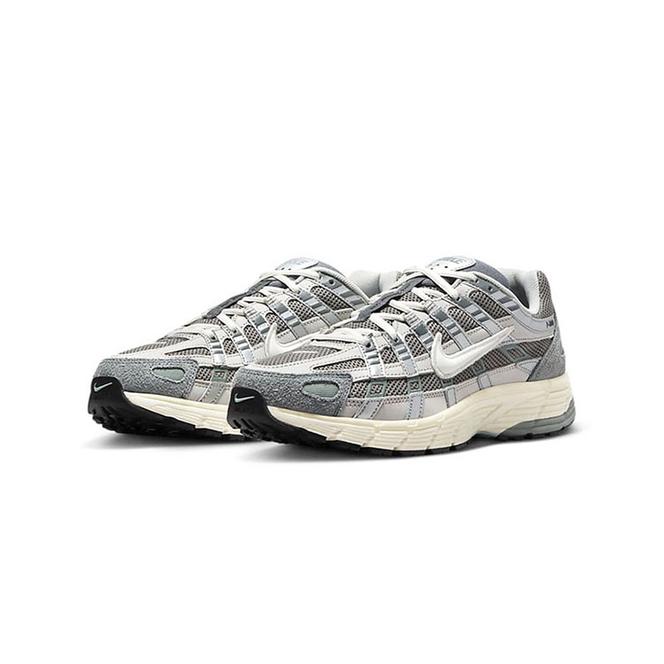 耐克/NIKE情侣款P-6000白银色复古缓震透气休闲运动鞋 FN7509029