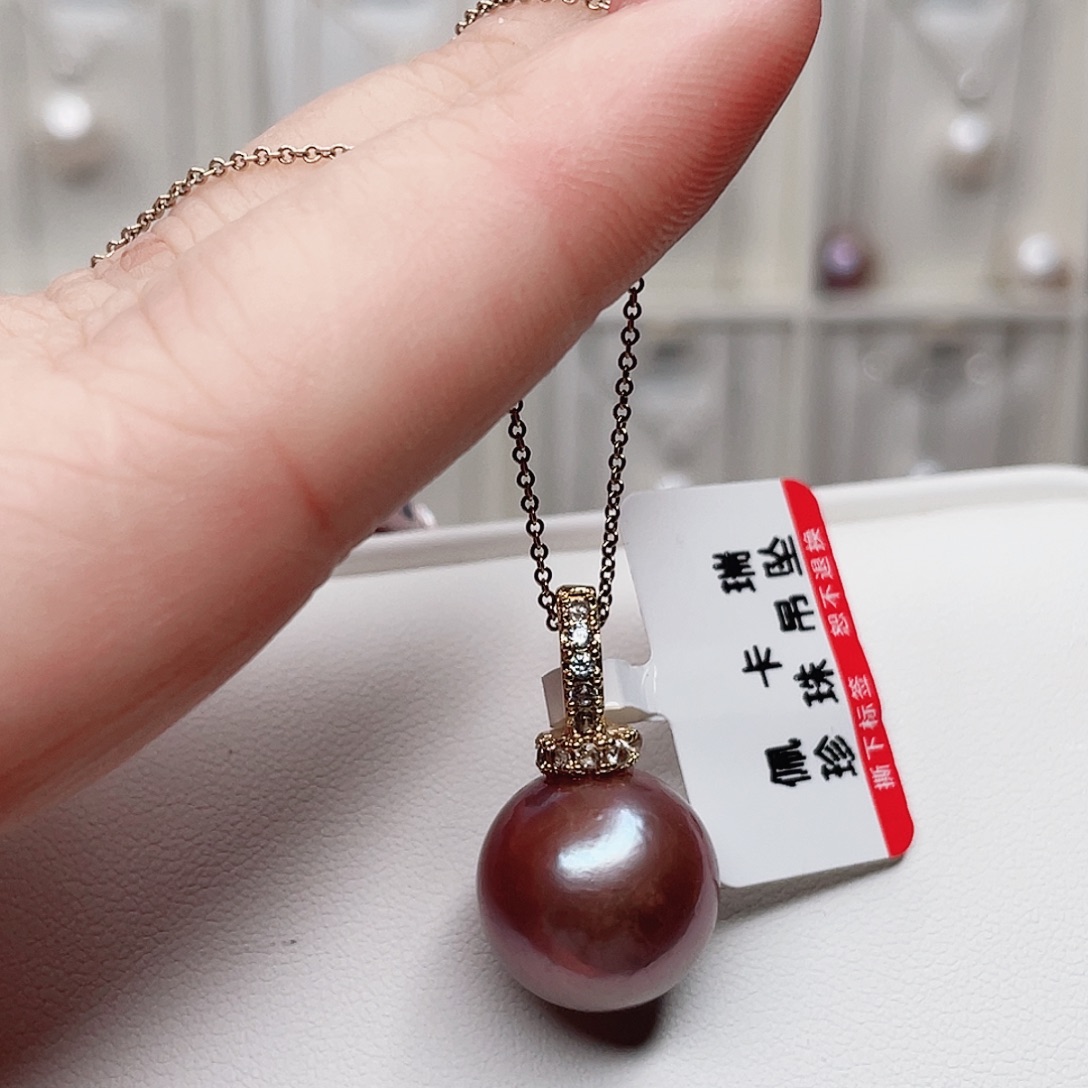 吊坠(赠链)合金淡水珍珠