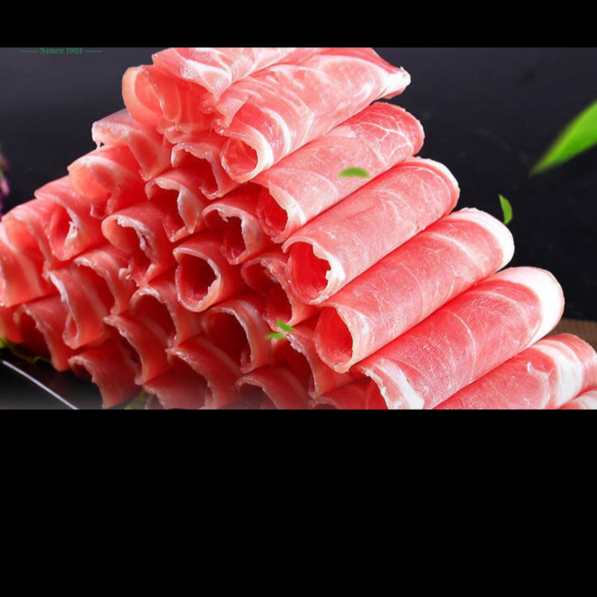 羊肉片500克45元