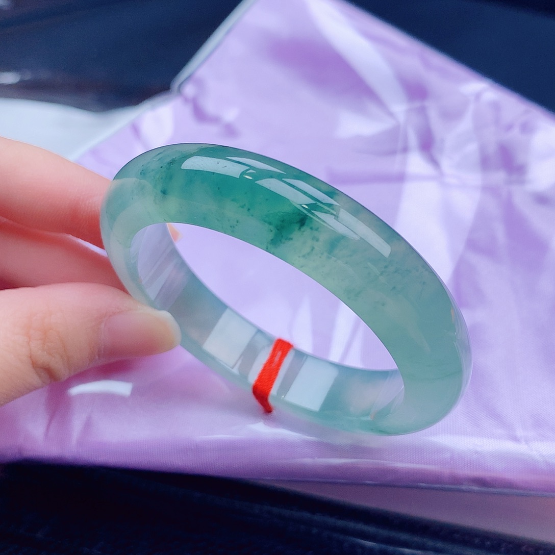 翡翠未镶嵌手镯缅甸天然翡翠a货手镯