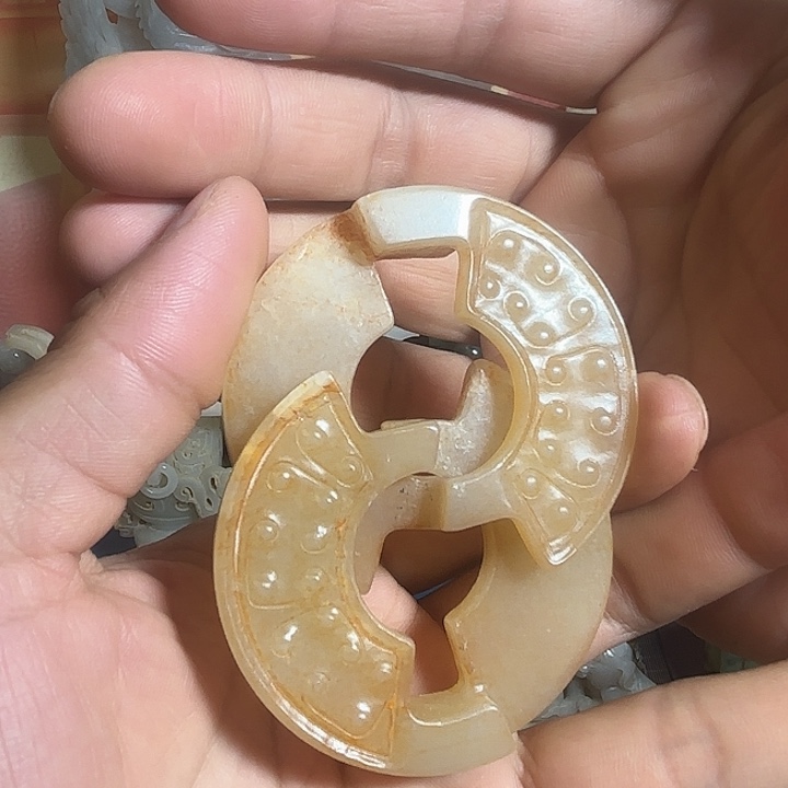 未镶嵌和田玉（青玉）挂件