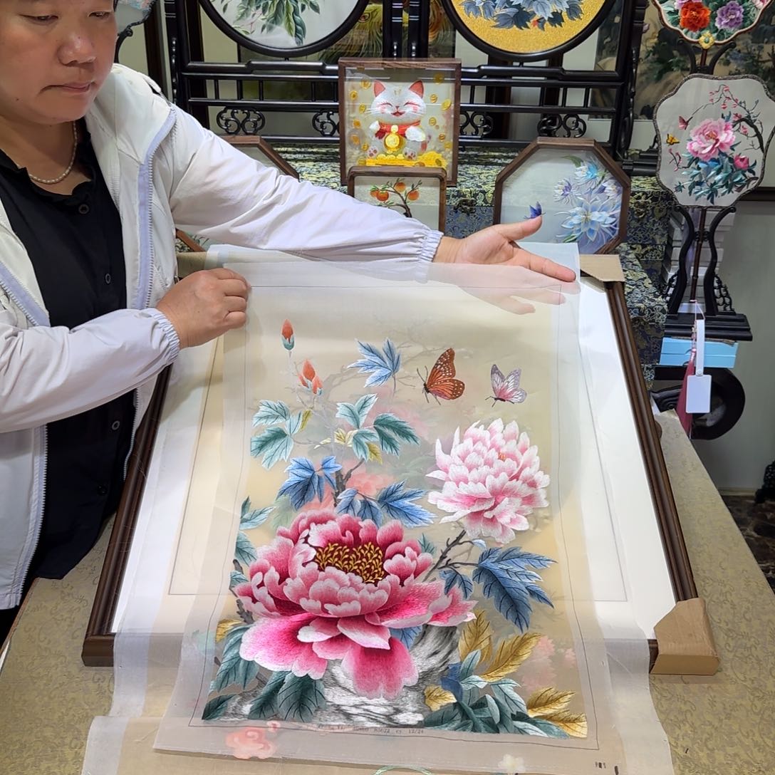 刺绣刺绣工艺精湛独特设计理念