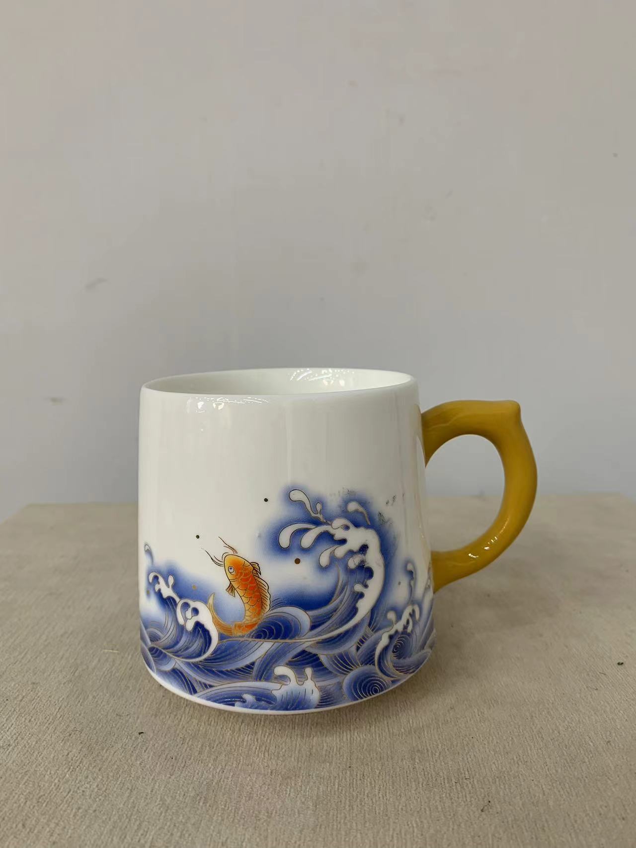 HB  A36   青花办公杯（代拍链接）