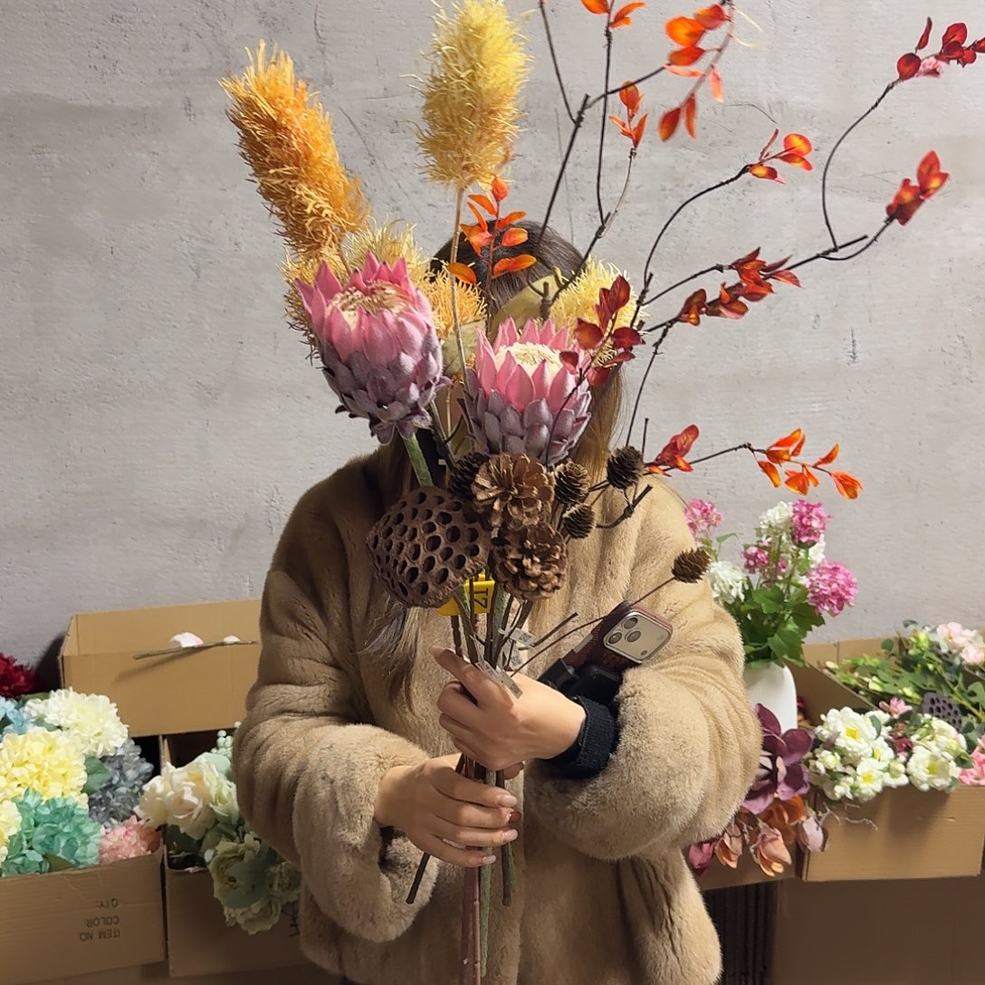 58号「闪购」仿真花，公主请下单