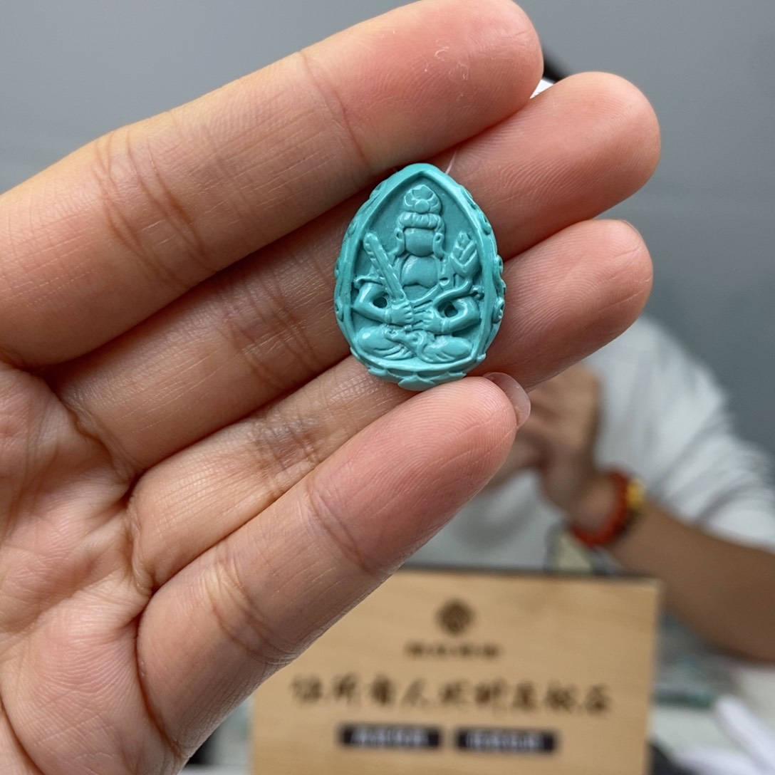 未镶嵌绿松石珠宝奇石