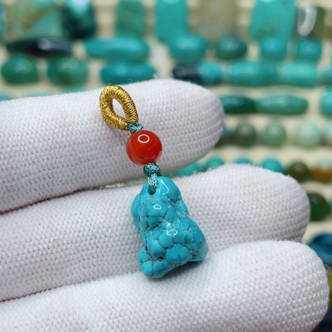 绿松石珠宝奇石未镶嵌