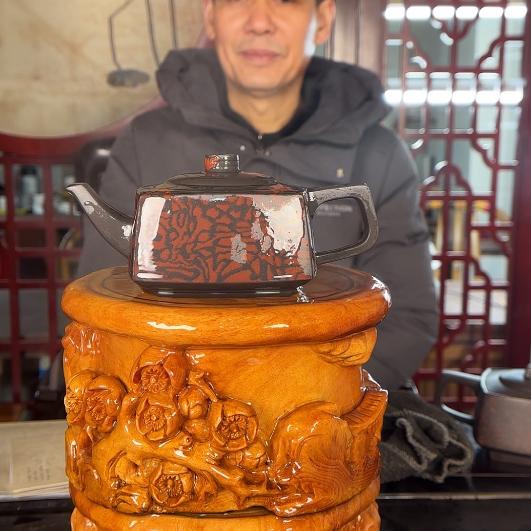 紫砂茶壶张永星老师。450c c