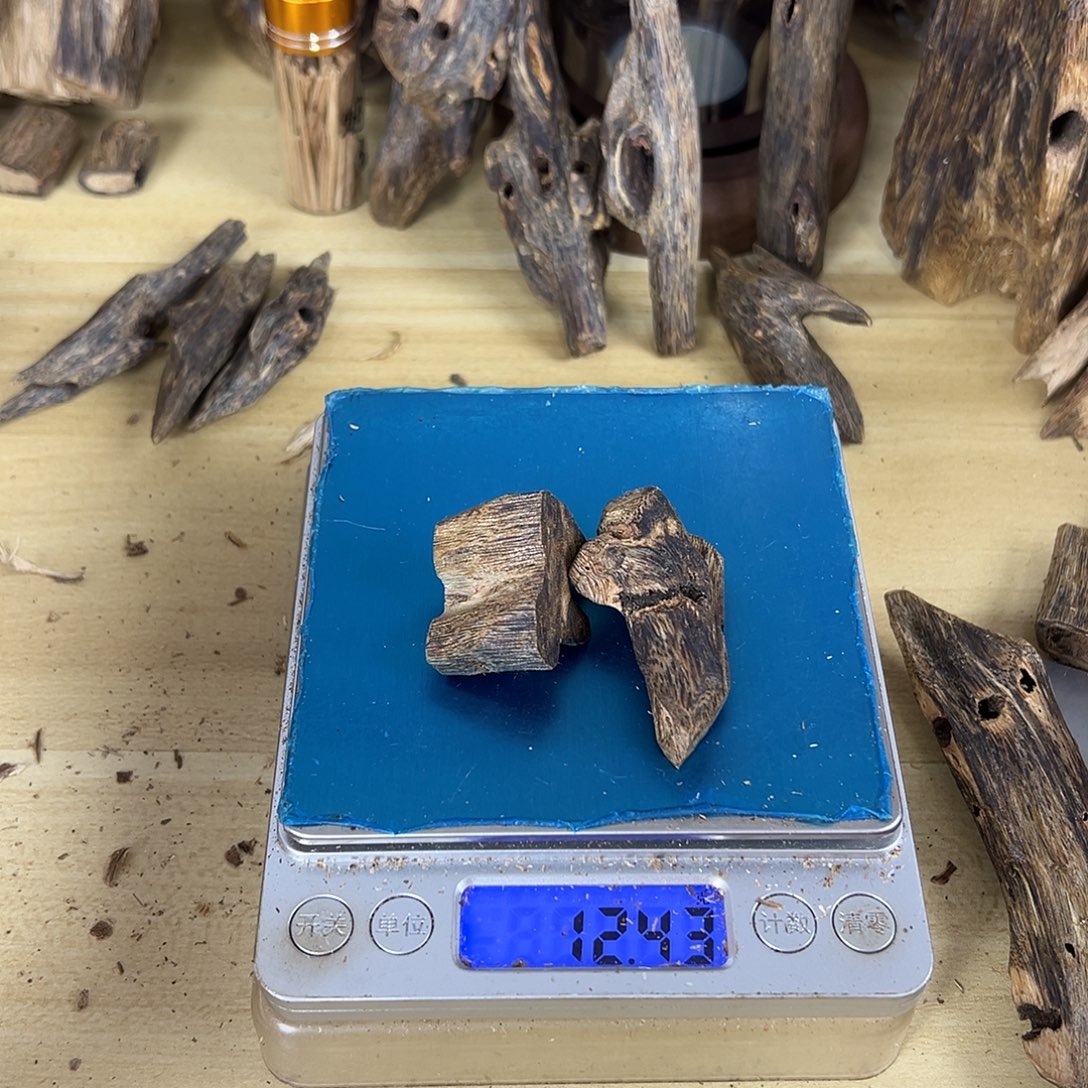 香料绿奇楠12克白棋