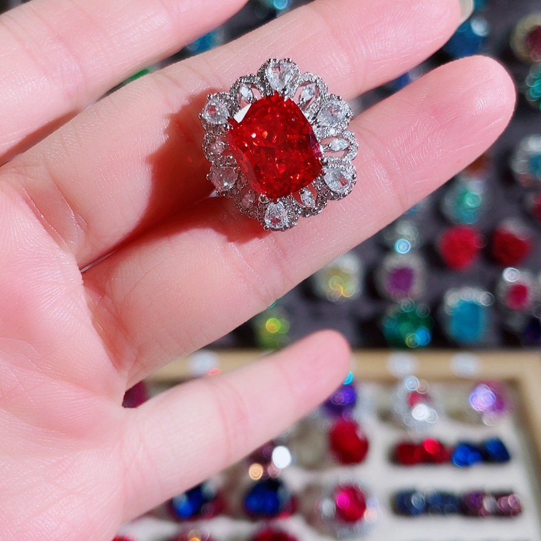 合成立方氧化锆纯铜