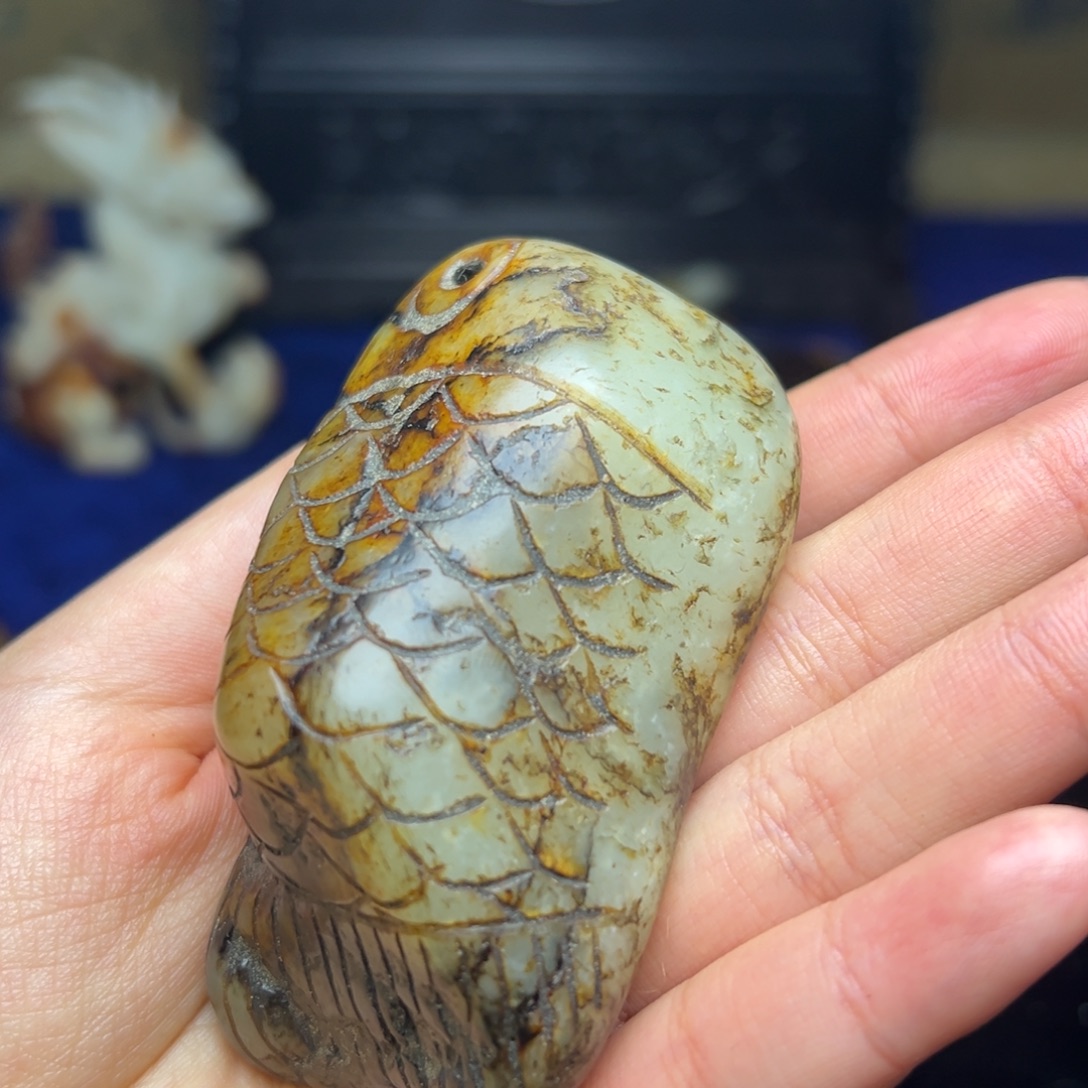 佳***佳和田玉未镶嵌挂件