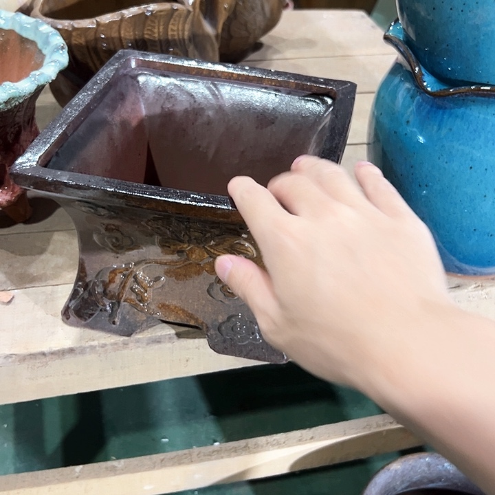 紫砂花盆次品次品