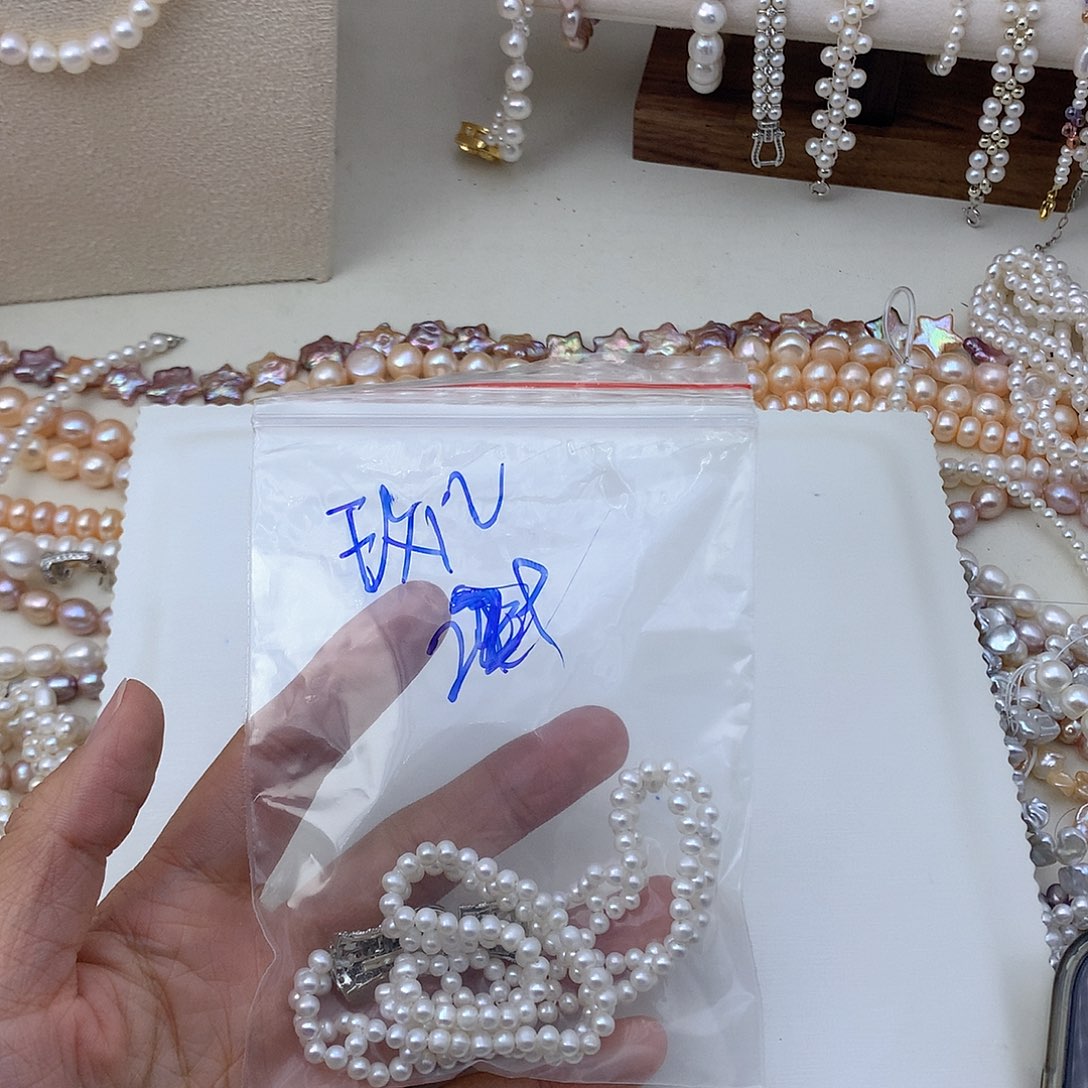 合金吊坠(不含链)淡水珍珠