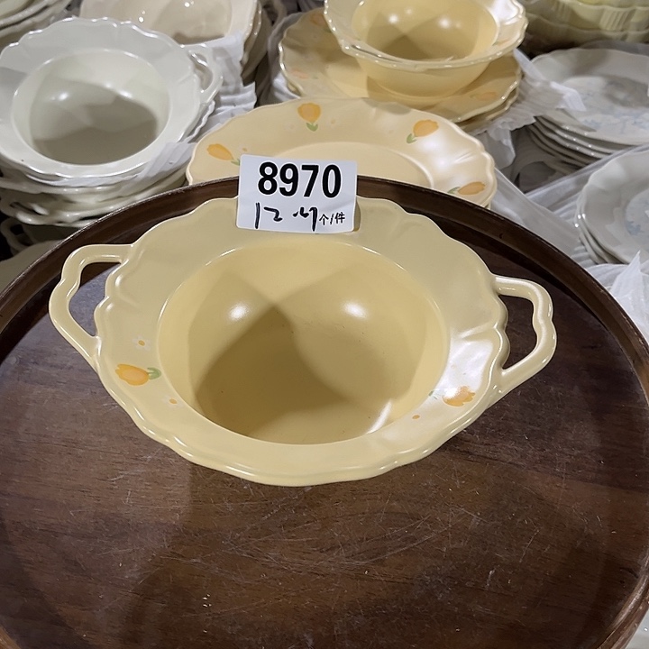 瓷微瑕外贸餐具8970