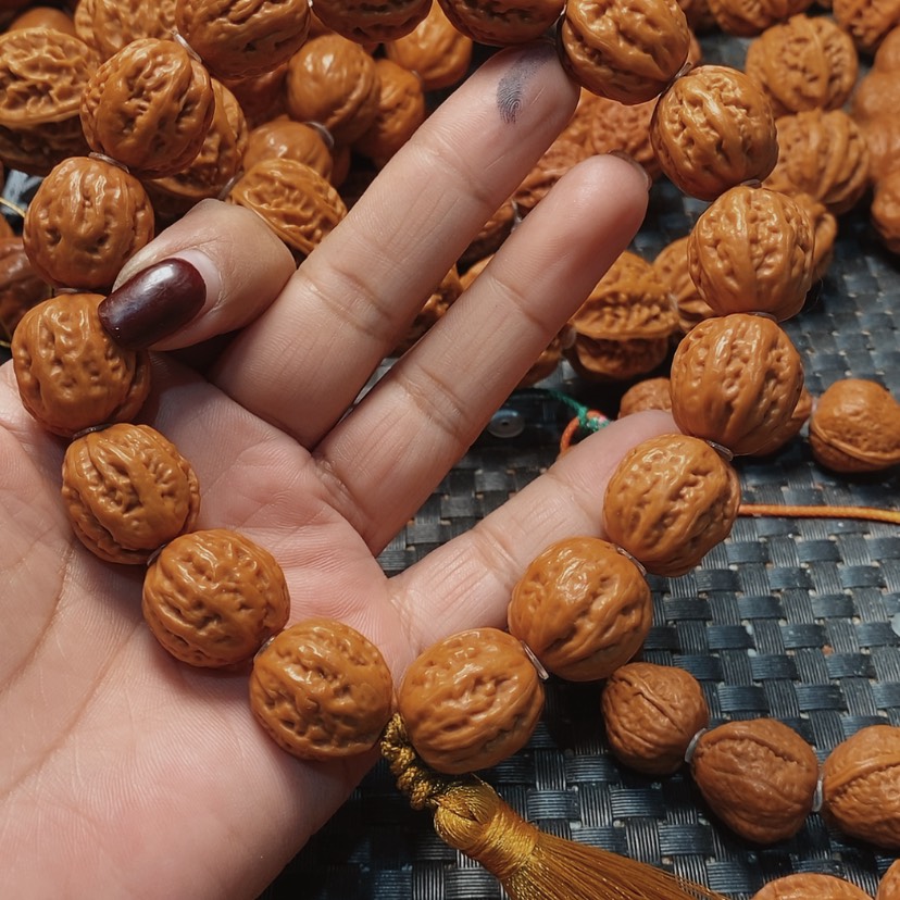 【闪购商品】文玩核桃吊坠忙**钱京八棱