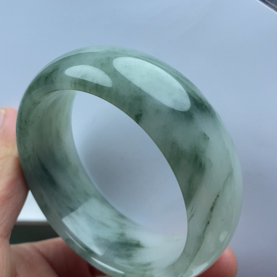 石英质玉（金丝玉）未镶嵌手镯