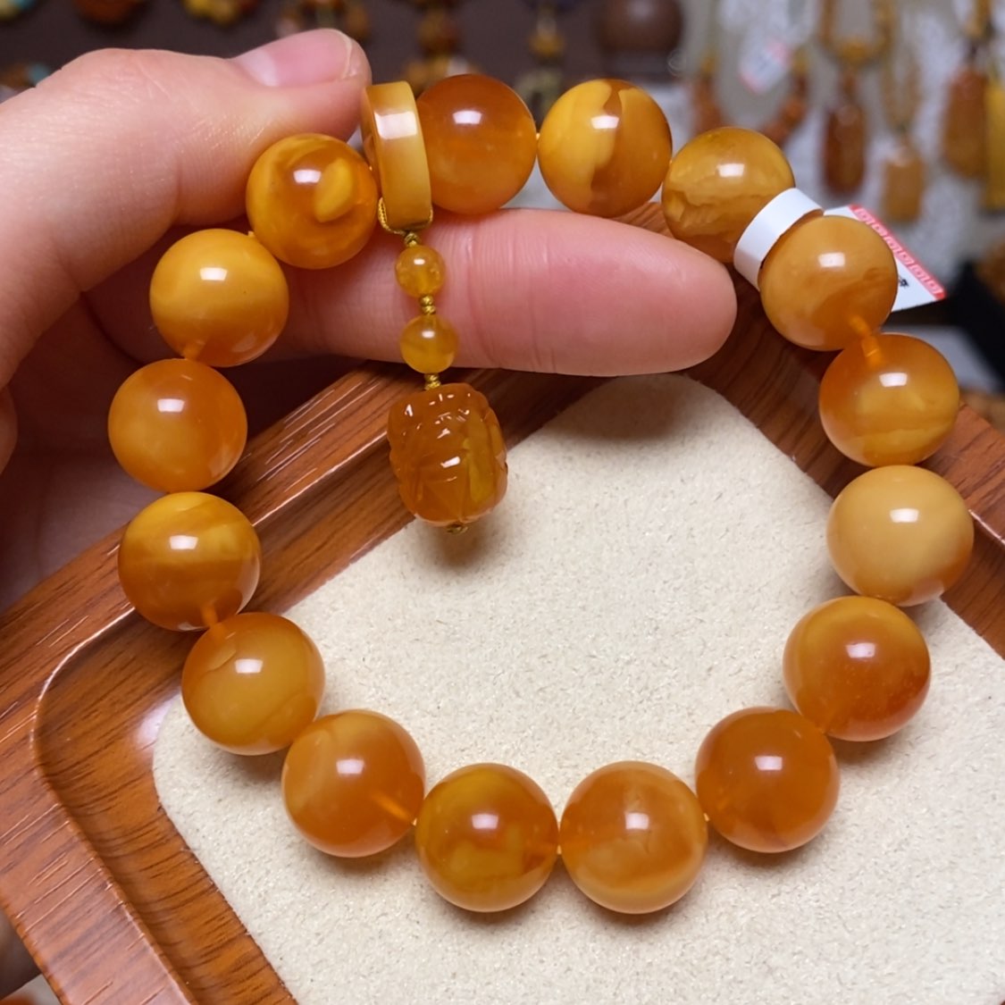 【闪购商品】手链蜜蜡未镶嵌手串