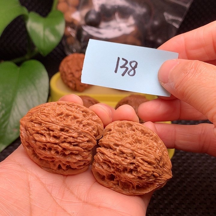 【闪购商品】把件文玩核桃时*36.5高炮南疆石138