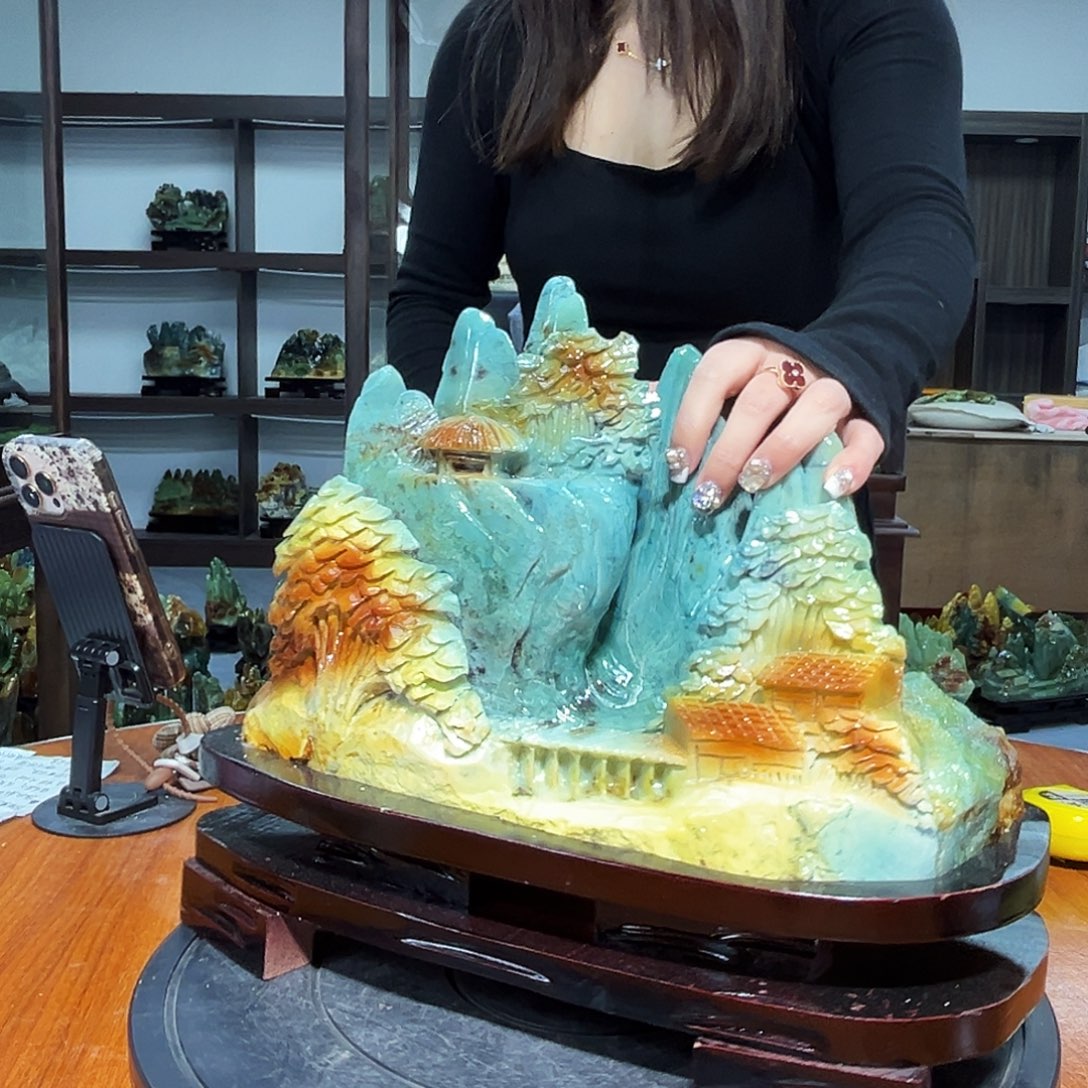 人***清玉家居摆件家居摆件
