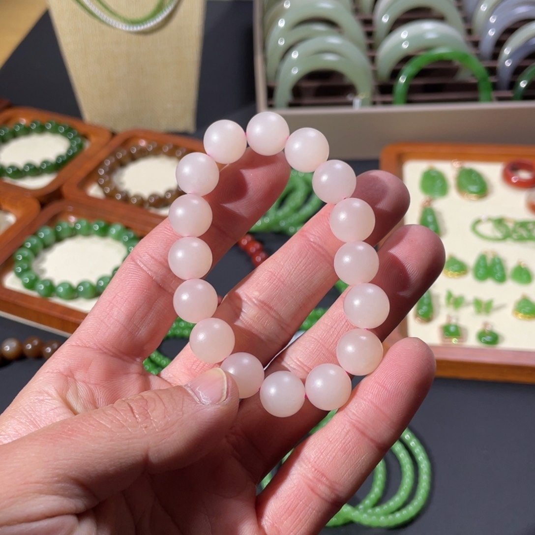 和田玉手链未镶嵌