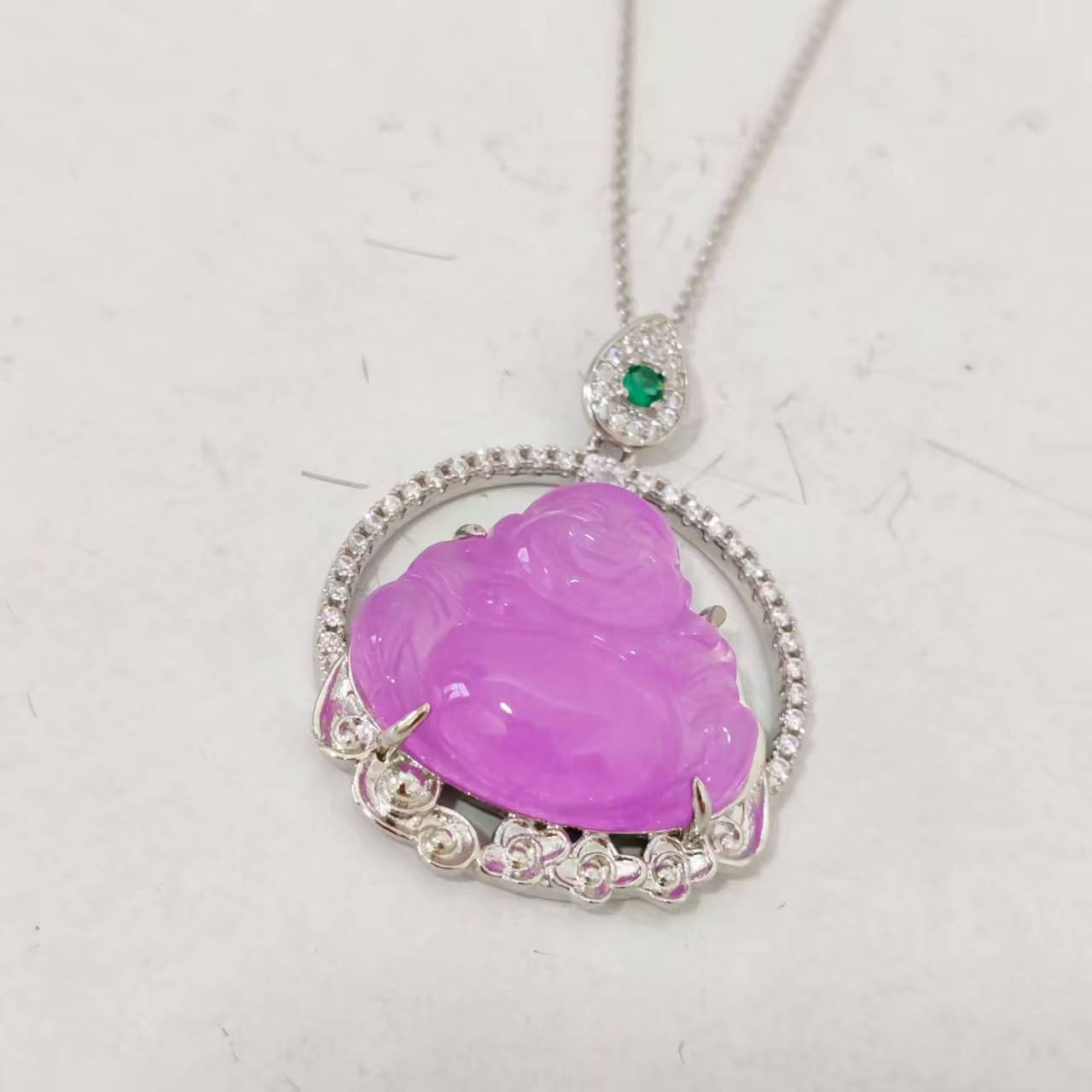 非金属珐琅吊坠  轻奢时尚气质百搭精致精美吊坠ZDM13115308