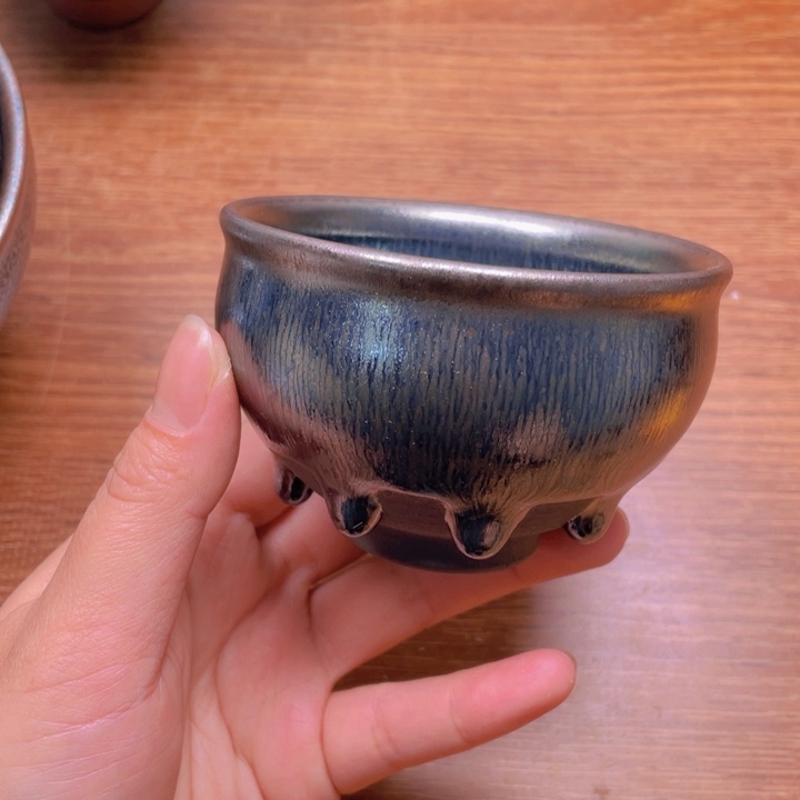 茶盏建窑建盏主人杯