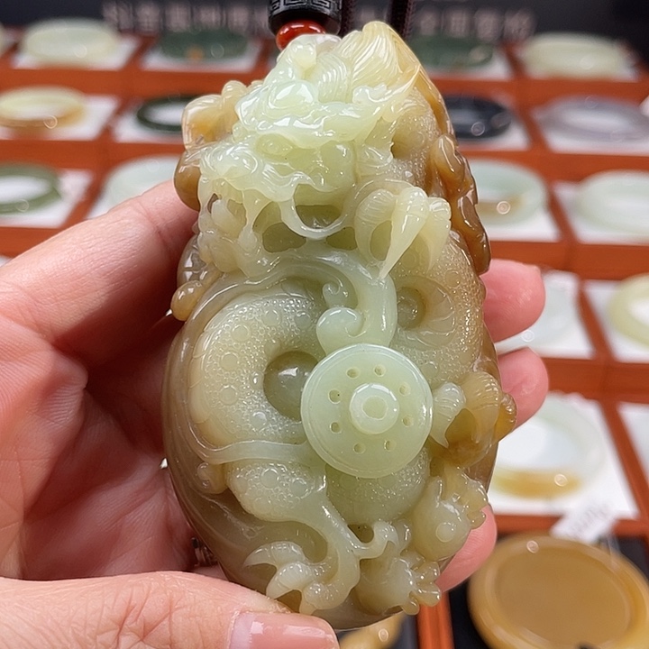 和田玉把件未镶嵌