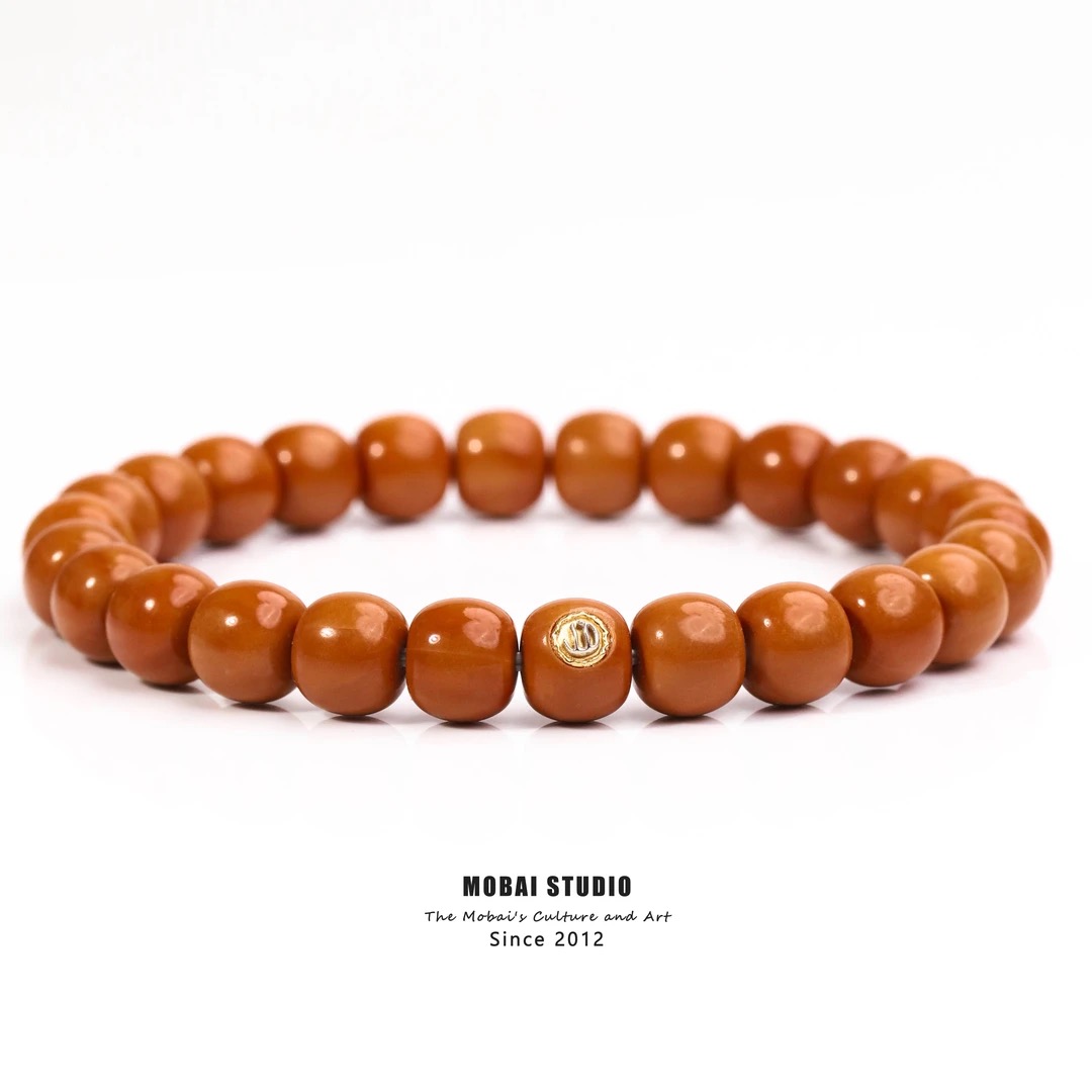 MOBAI Design 默白出品M5级别猴头核桃老型手串9.5mm-9.9mm