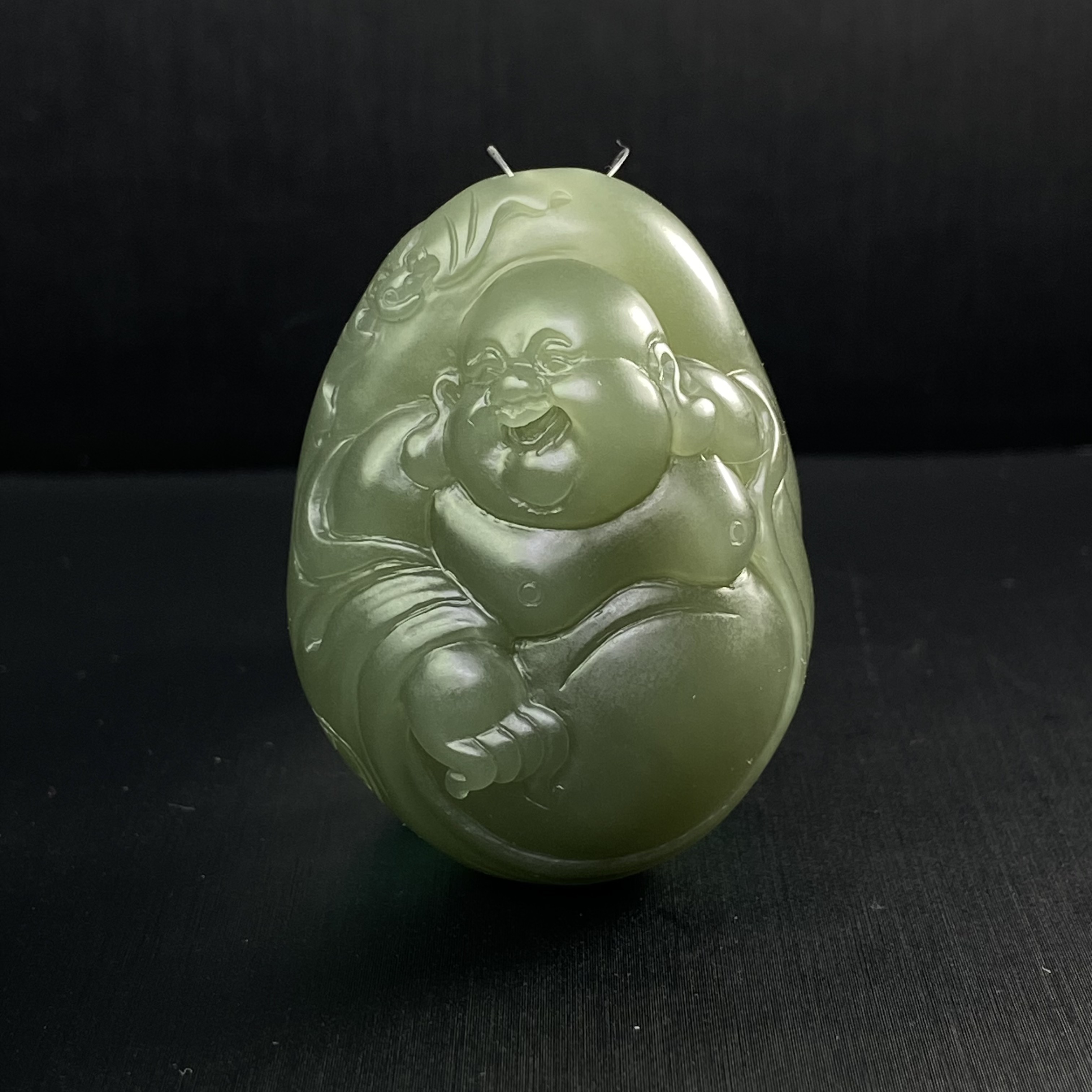 AK7024LC 和田玉 翠影禅颜/朵云轩