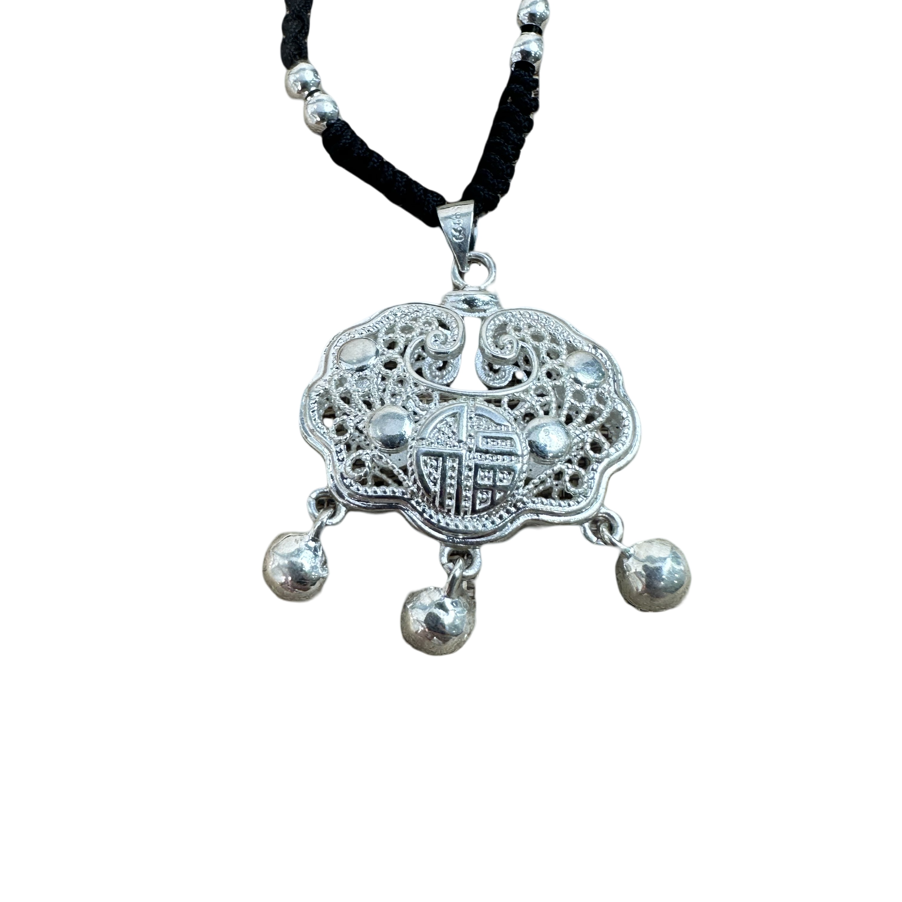 【广源汇甄选】A099 平安锁吊坠 银饰精品礼品 无礼盒