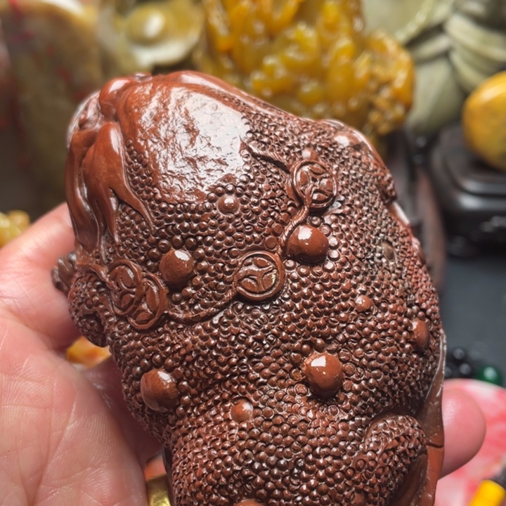 昌化石质地温润红田