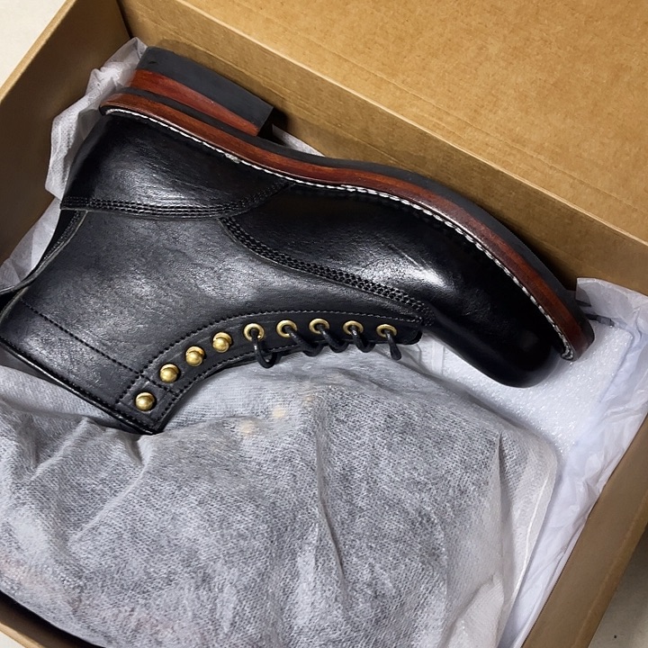 头层牛皮革马皮（革）40黑色马腰中脸6版