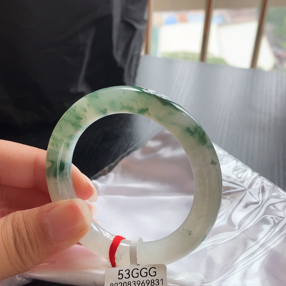 翡翠未镶嵌手镯天然缅甸翡翠A货手镯 